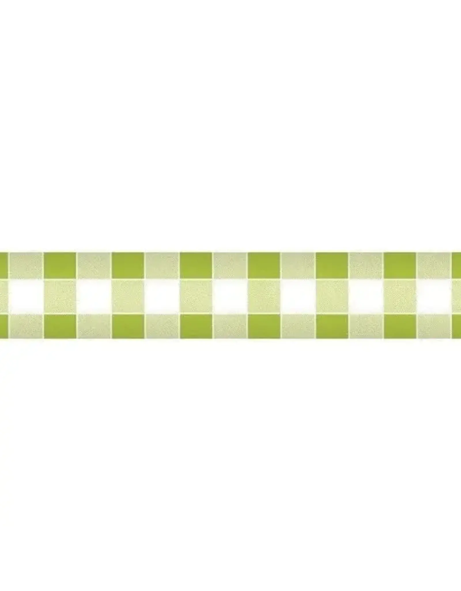 damast papier groen/wit