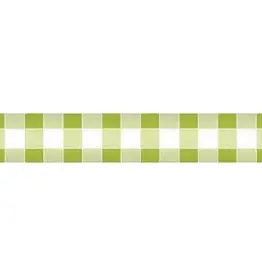 damast papier groen/wit