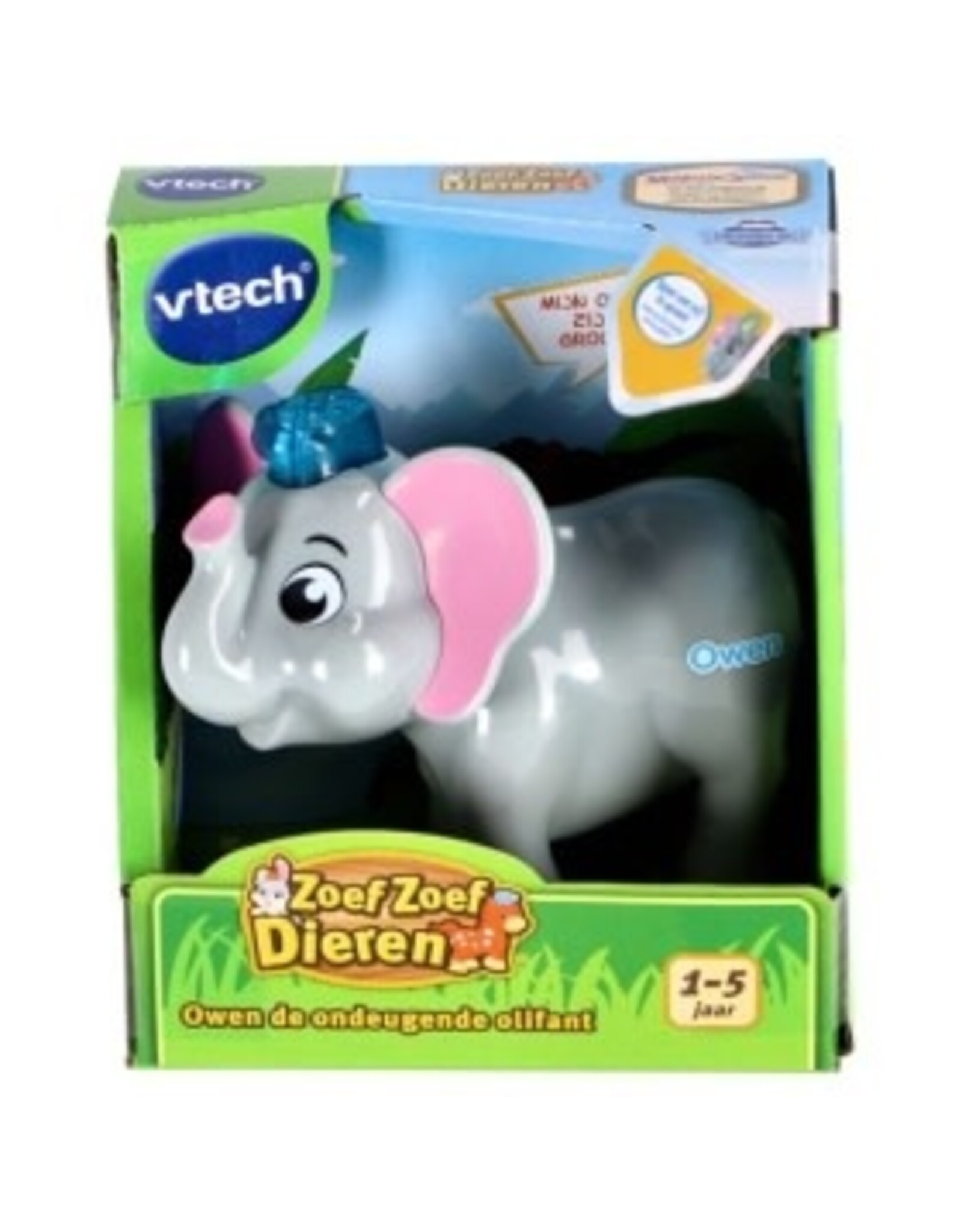 VTECH Vtech zoef zoef dieren Owen de ondeugende olifant