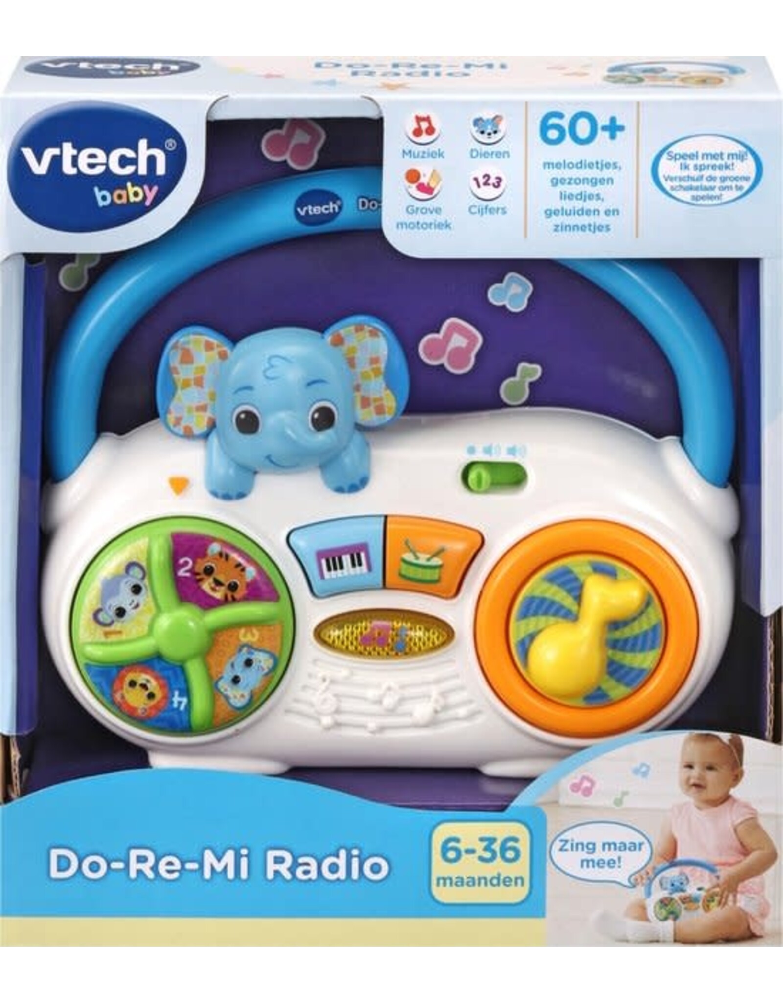 VTECH VTech Dierenvriendjes Do-Re-Mi Radio