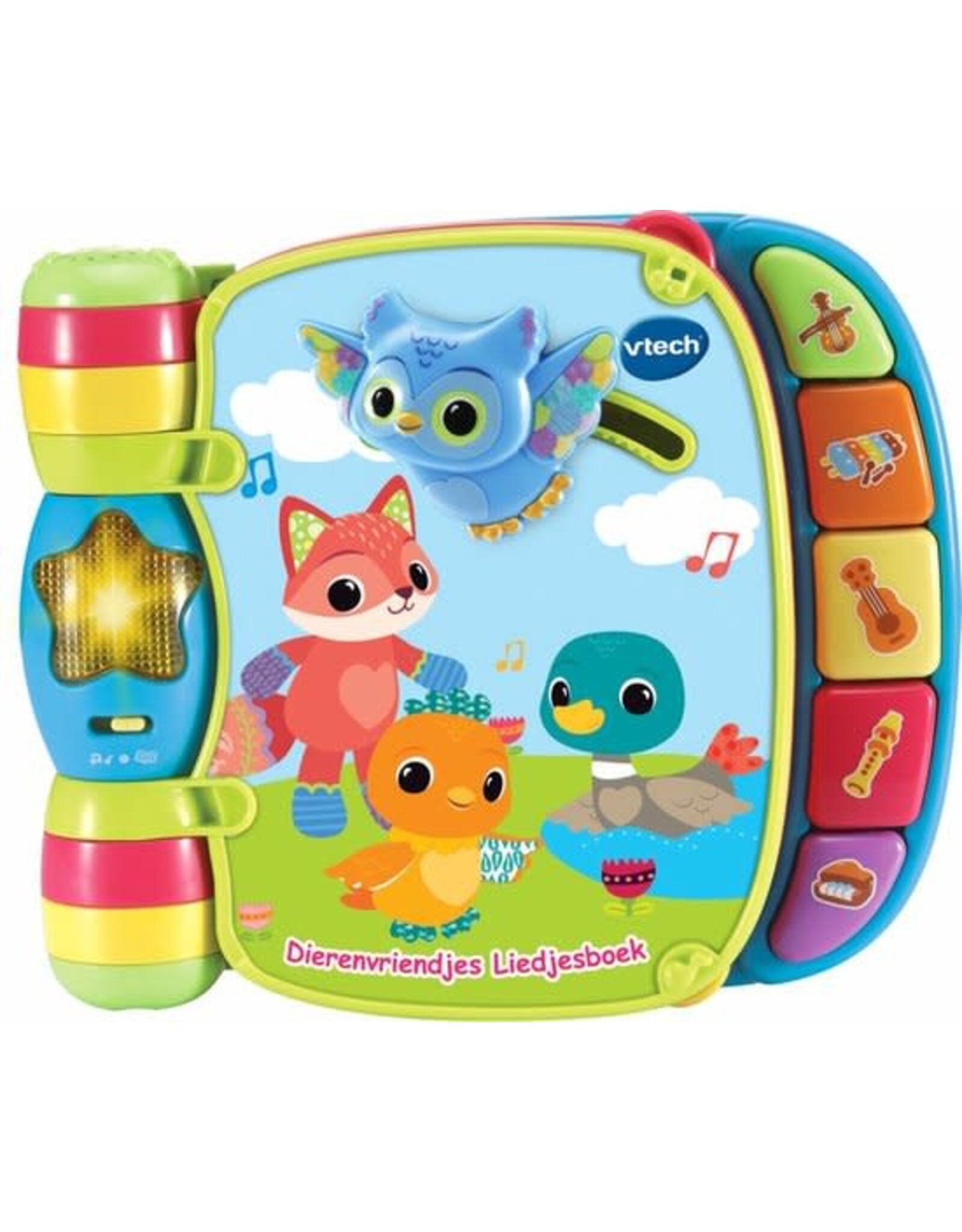 VTECH Vtech dierenvriendjes liedjesboek blauw