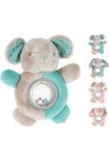 tendertoys Baby ring rammelaar muis/konijn assorti