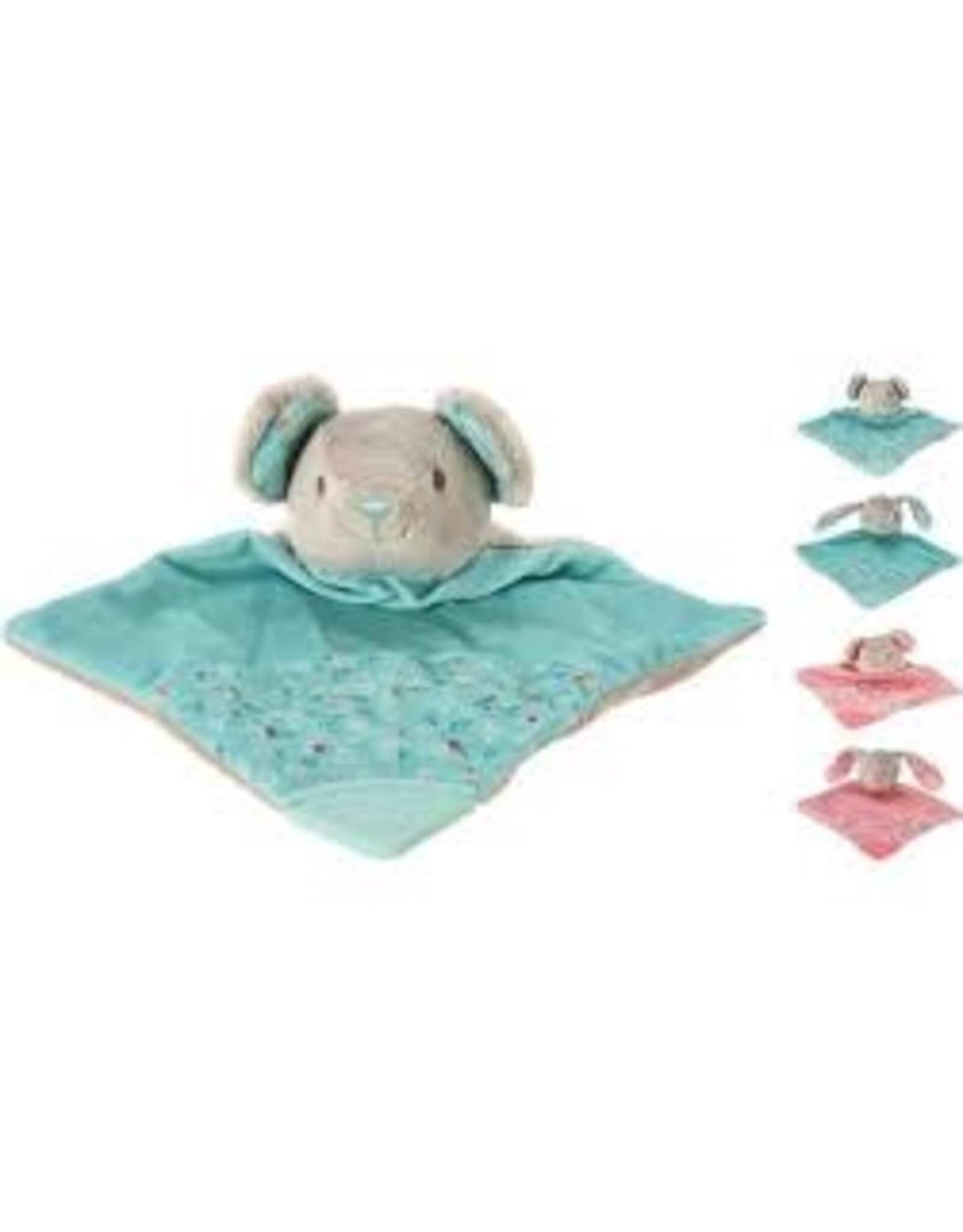 tendertoys Baby knuffeldoek muis/konijn assorti