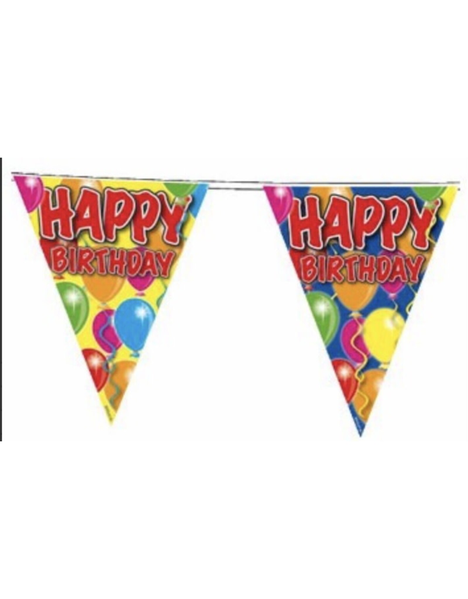 FOLAT Happy Birthday Slinger Balloons - 10 meter