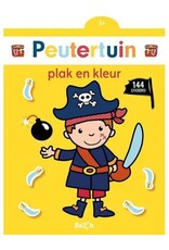 Ballon Peutertuin plak en  kleur 3+