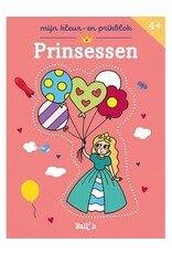 Ballon Kleur- en prikblok prinsessen