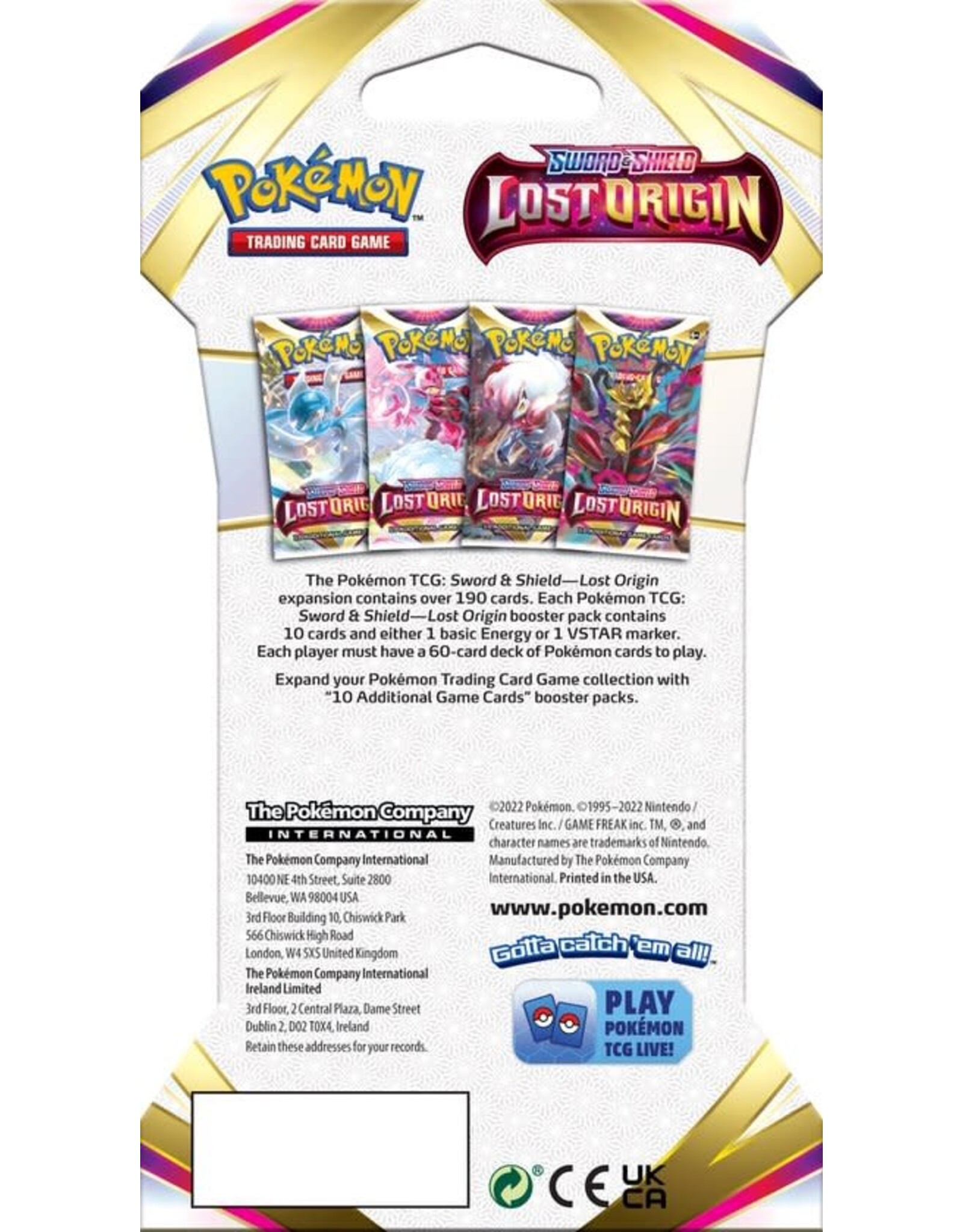 POKEMON Pokémon TCG Sword & Shield 11 sleeved booster