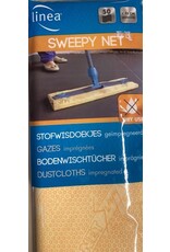 LINEA Linea vliesdoekjes Sweepy-Net 40cm 50 stuks geel