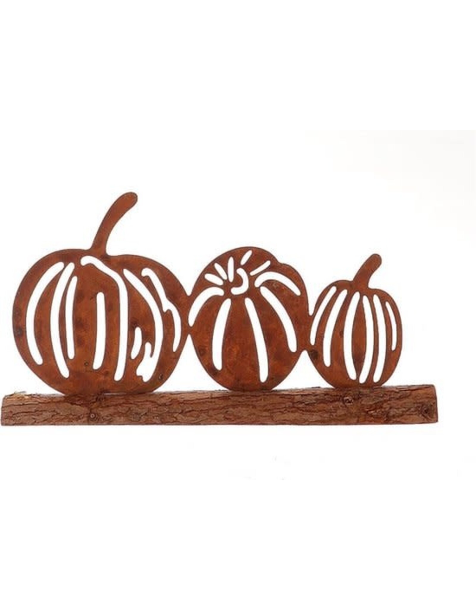 Natural Living HBX natural living Deco pompoenen 30x5x14cm roest