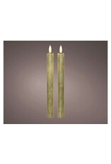 lumineo Lumineo LED dinerkaars - Goud - Set van 2
