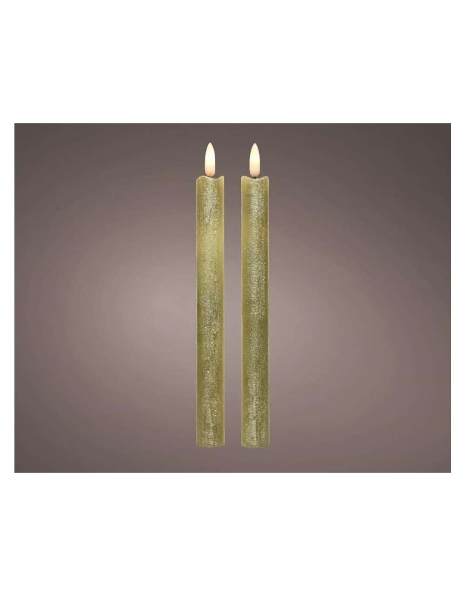 lumineo Lumineo LED dinerkaars - Goud - Set van 2