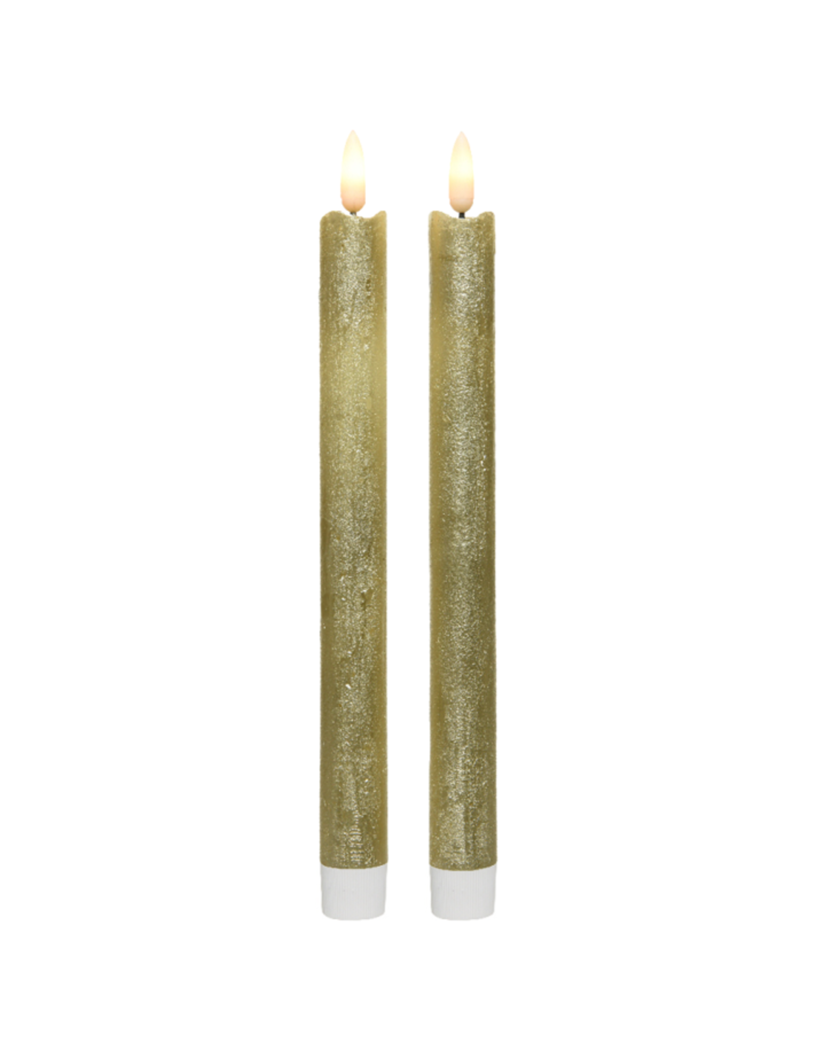 lumineo Lumineo LED dinerkaars - Goud - Set van 2