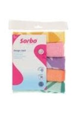SORBO Sorbo microvezeldoek universeel assorti 40 x 40 cm