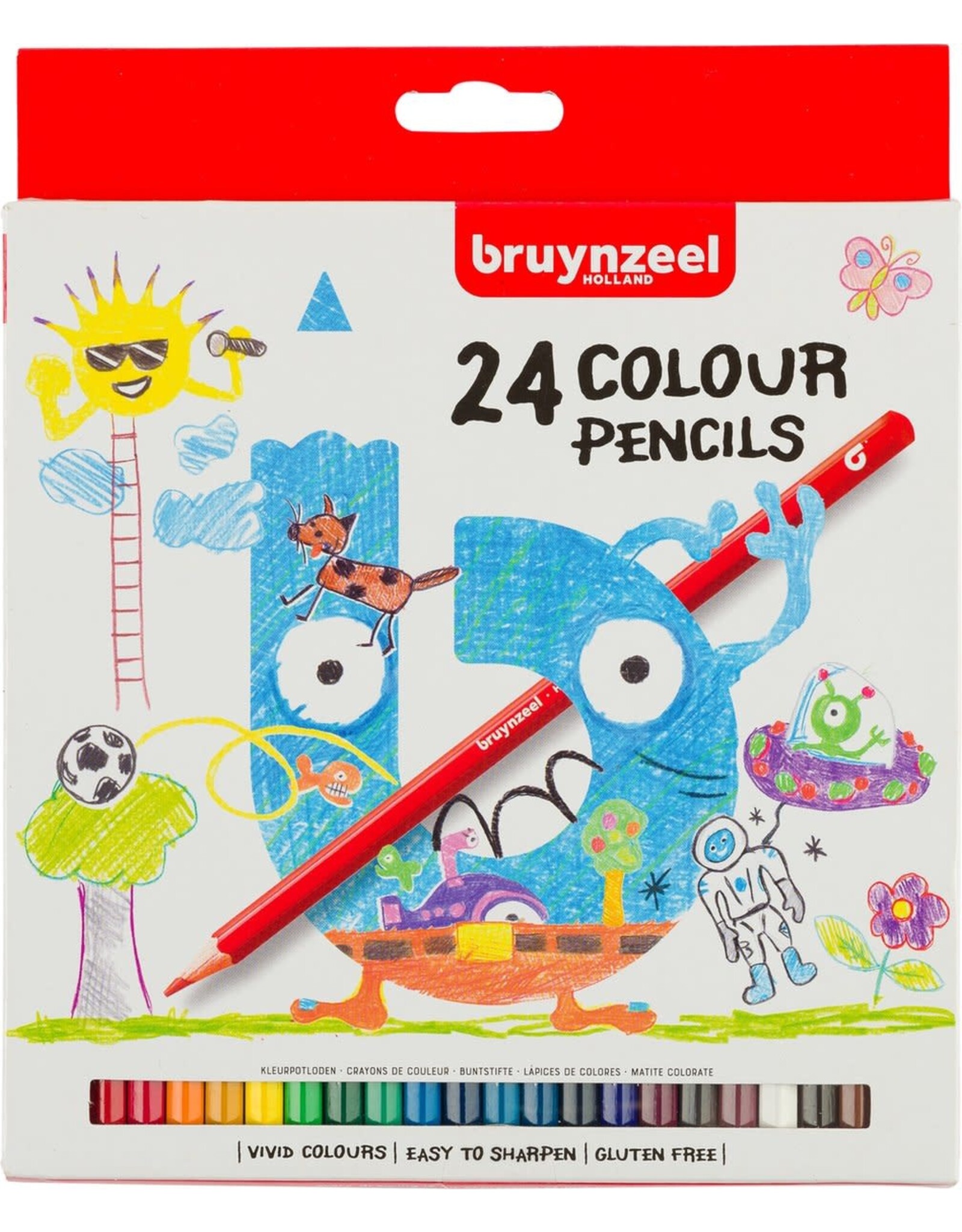 BRUYNZEEL Bruynzeel Kids 24 kleurpotloden