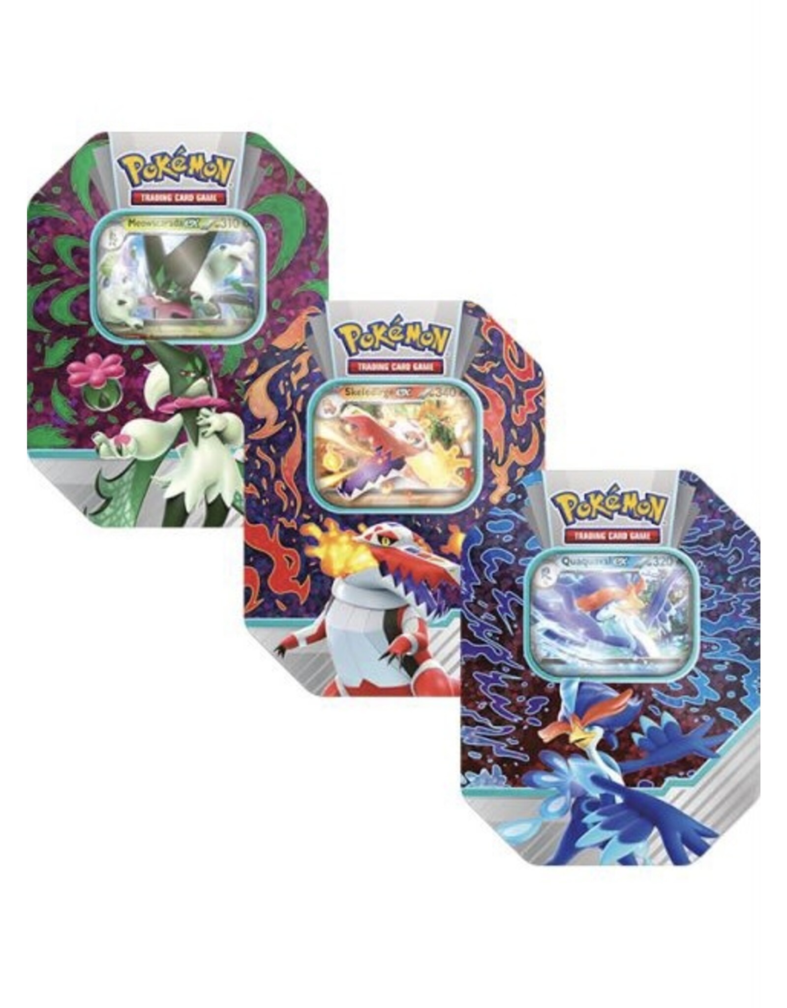 POKEMON Pokemon TCG Paldea Partners Tin - Skeledirge