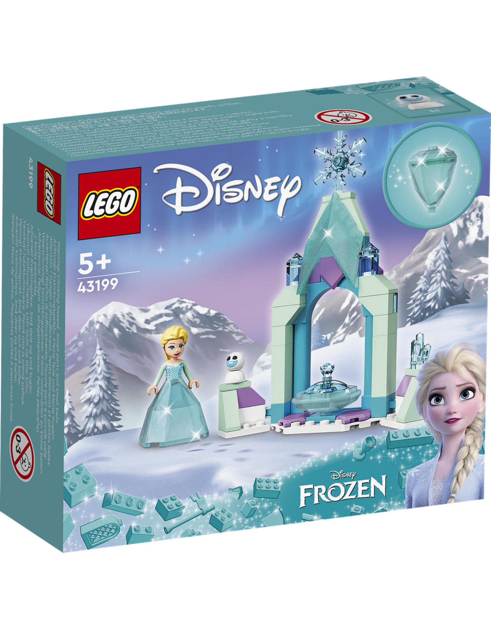 LEGO Lego Disney princess binnenplaats van Elsa`s kasteel