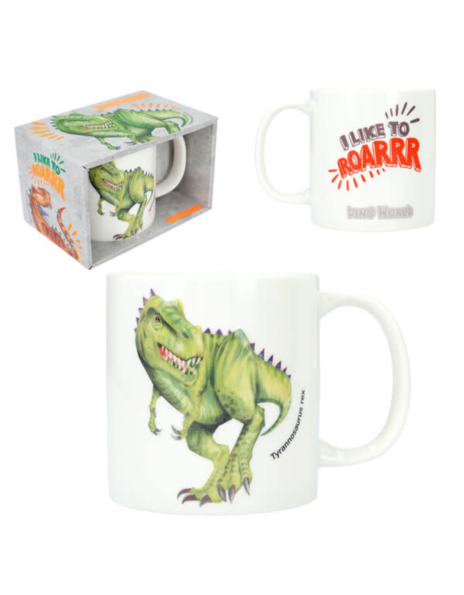 Dino World TOPMODEL DINO WORLD BEKER MET RELIEF T-REX0