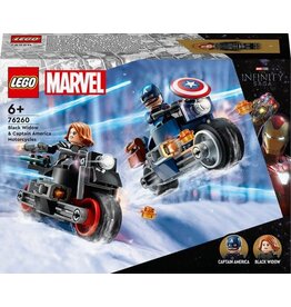 LEGO LEGO Marvel Black Widow & Captain America Motoren Avengers Speelgoed - 76260