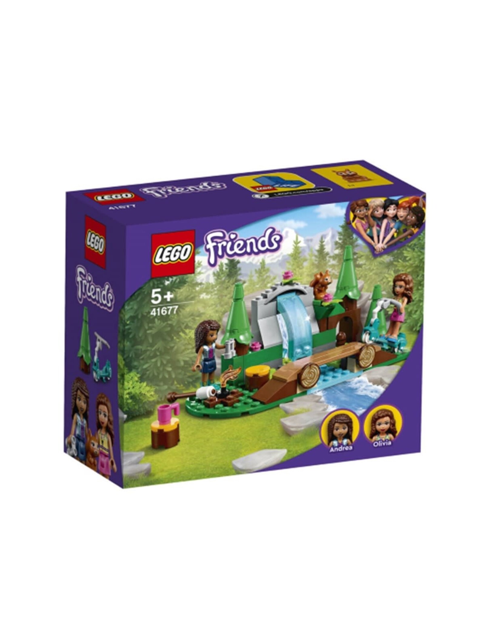 LEGO Lego Friends 41677 Waterval in het bos.
