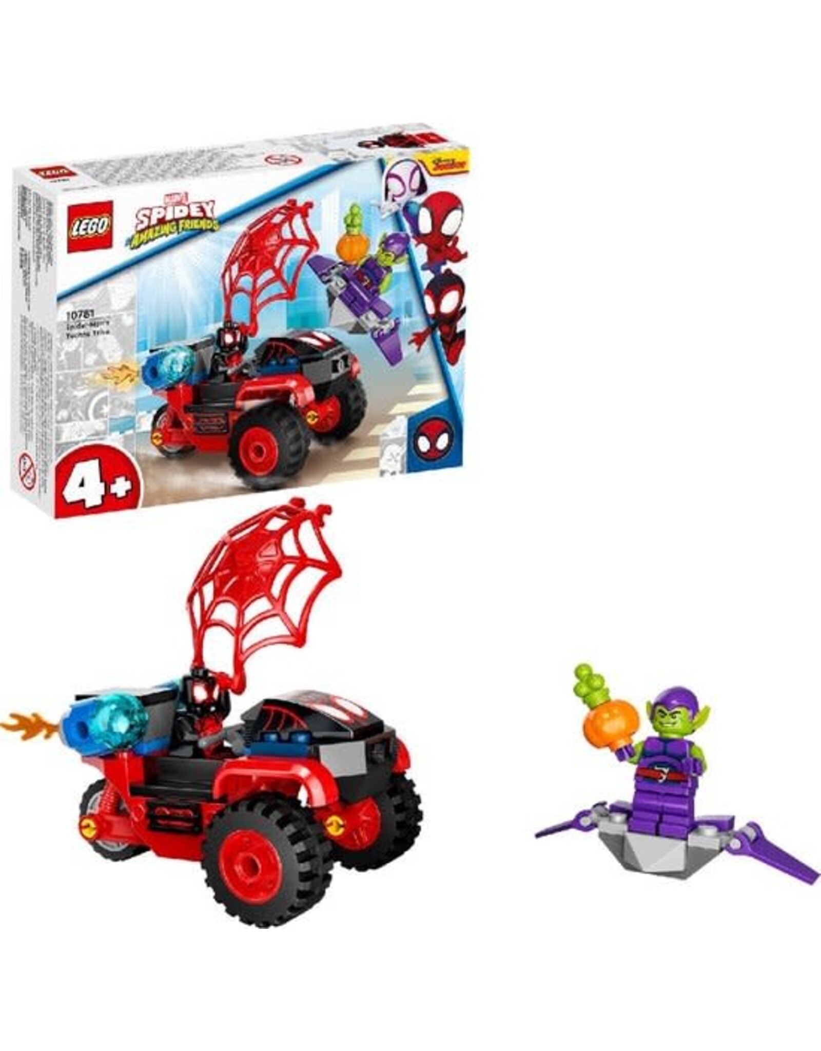 LEGO LEGO Marvel Spider-Man Miles Morales Tech Driewieler - 10781