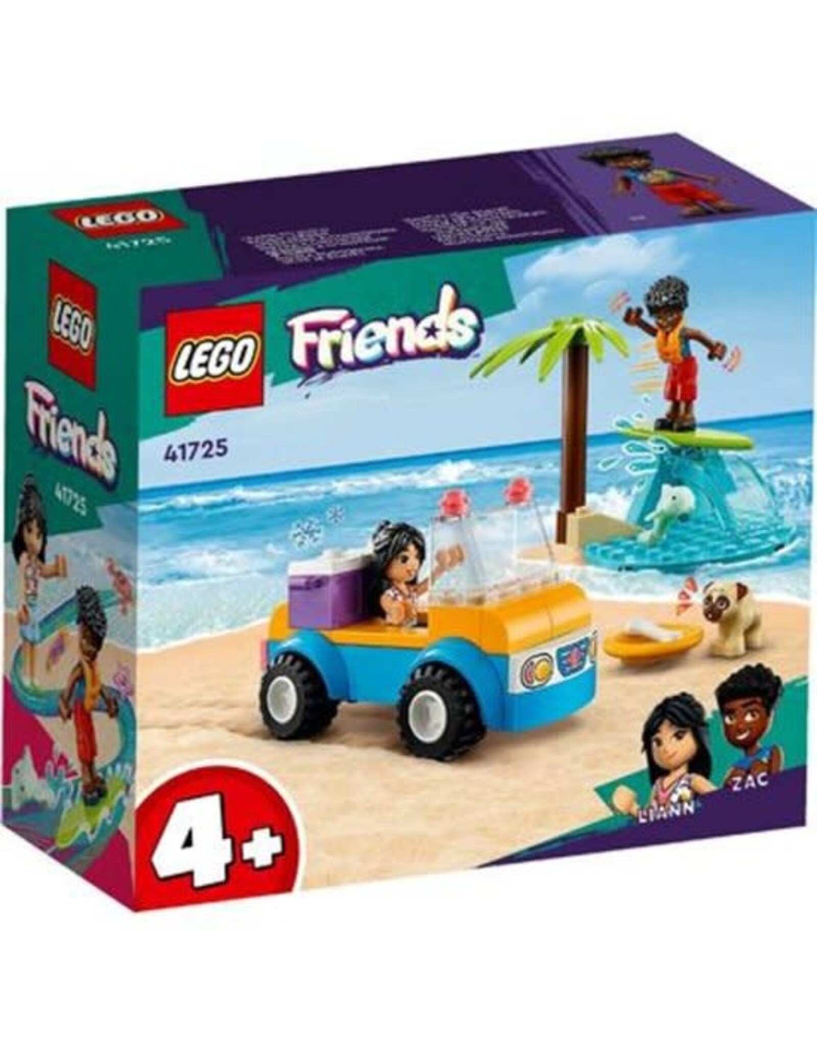 LEGO LEGO Friends Strandbuggy plezier Speelgoed Auto Set - 41725