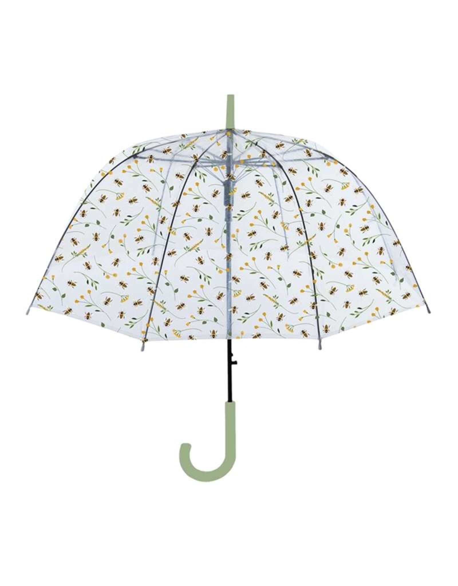 Esschert Design Esschert Design Bijenprint transparante paraplu