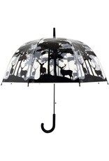 Esschert Design Paraplu - Esschert Design Paraplu Bos Automatisch 80 Cm Polyester Zwart