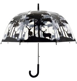 Esschert Design Paraplu - Esschert Design Paraplu Bos Automatisch 80 Cm Polyester Zwart