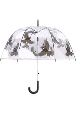 Esschert Design Esschert's Garden Transparante Paraplu met Vogels  81 cm diameter