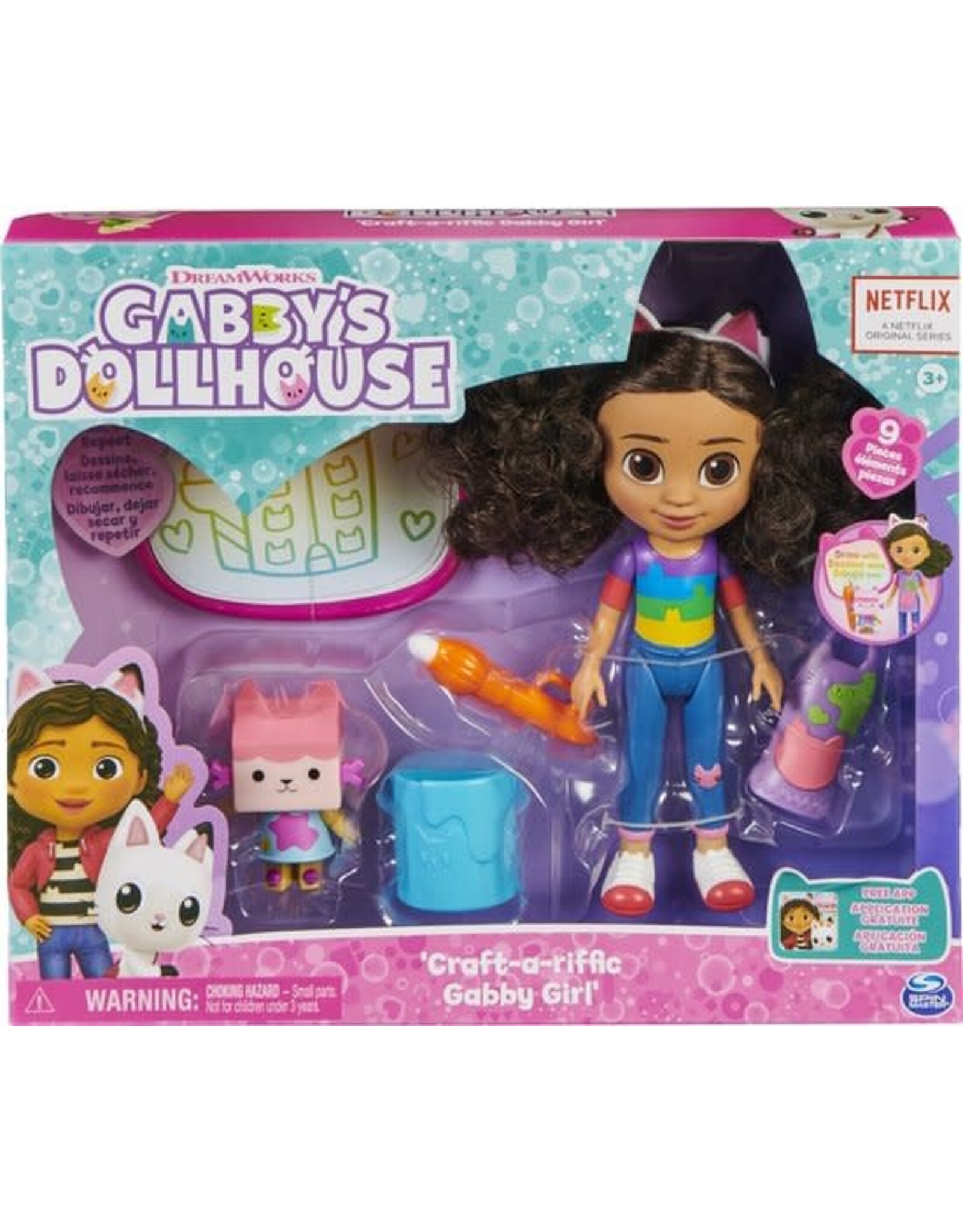 Gabby's Dollhouse Gabby's Poppenhuis - Deluxe Knutsel Speelset