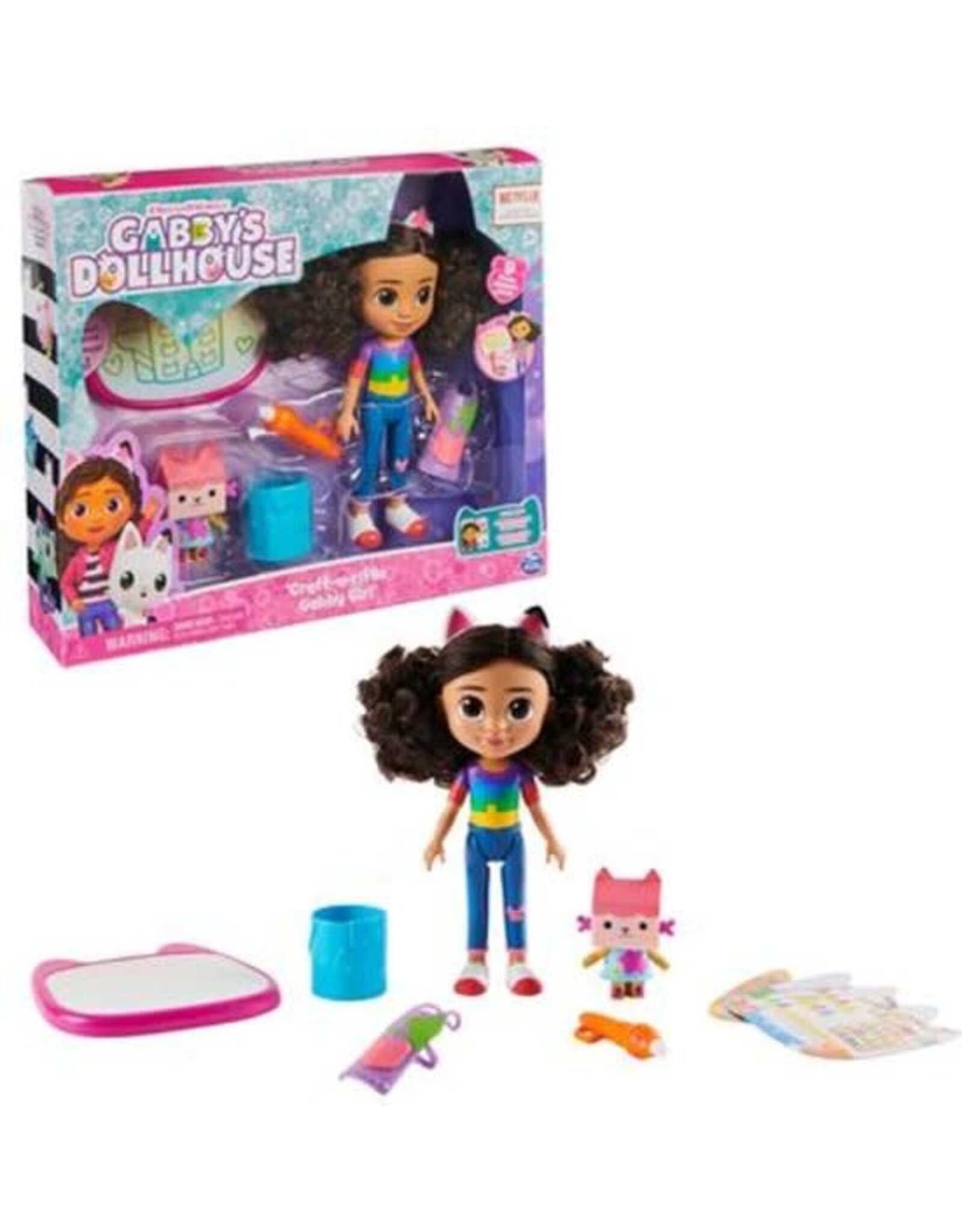 Gabby's Dollhouse Gabby's Poppenhuis - Deluxe Knutsel Speelset