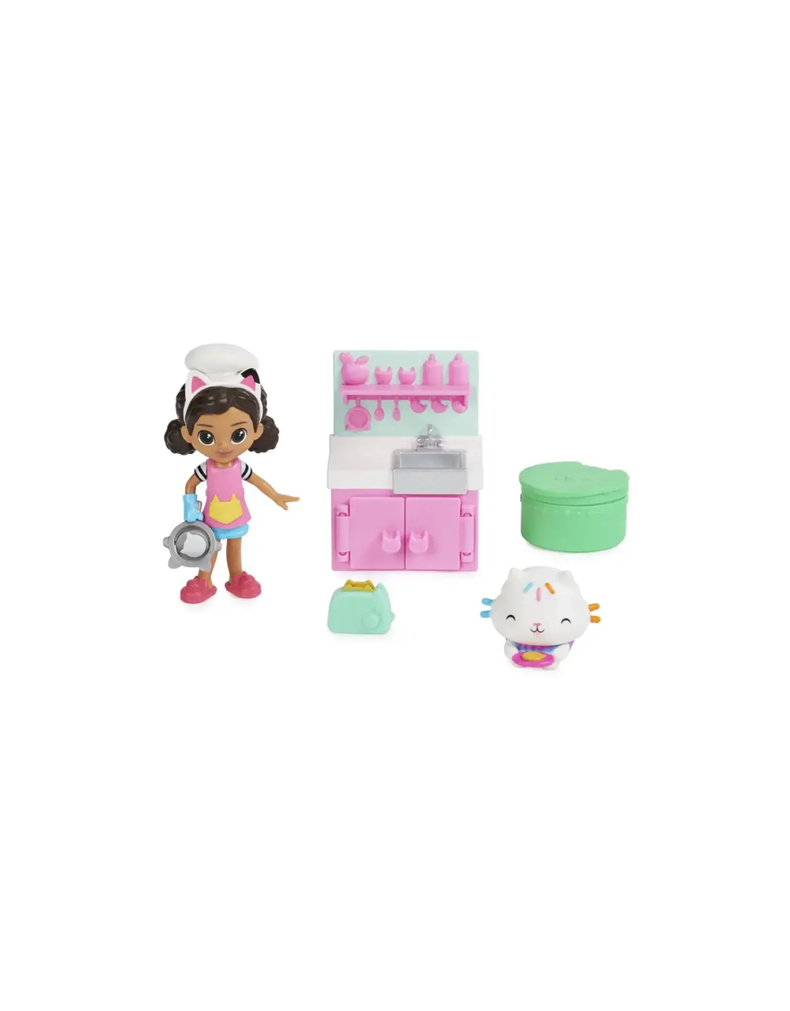 SPIN MASTER Gabby's Dollhouse Keuken Speelset met Gabby & Cakey