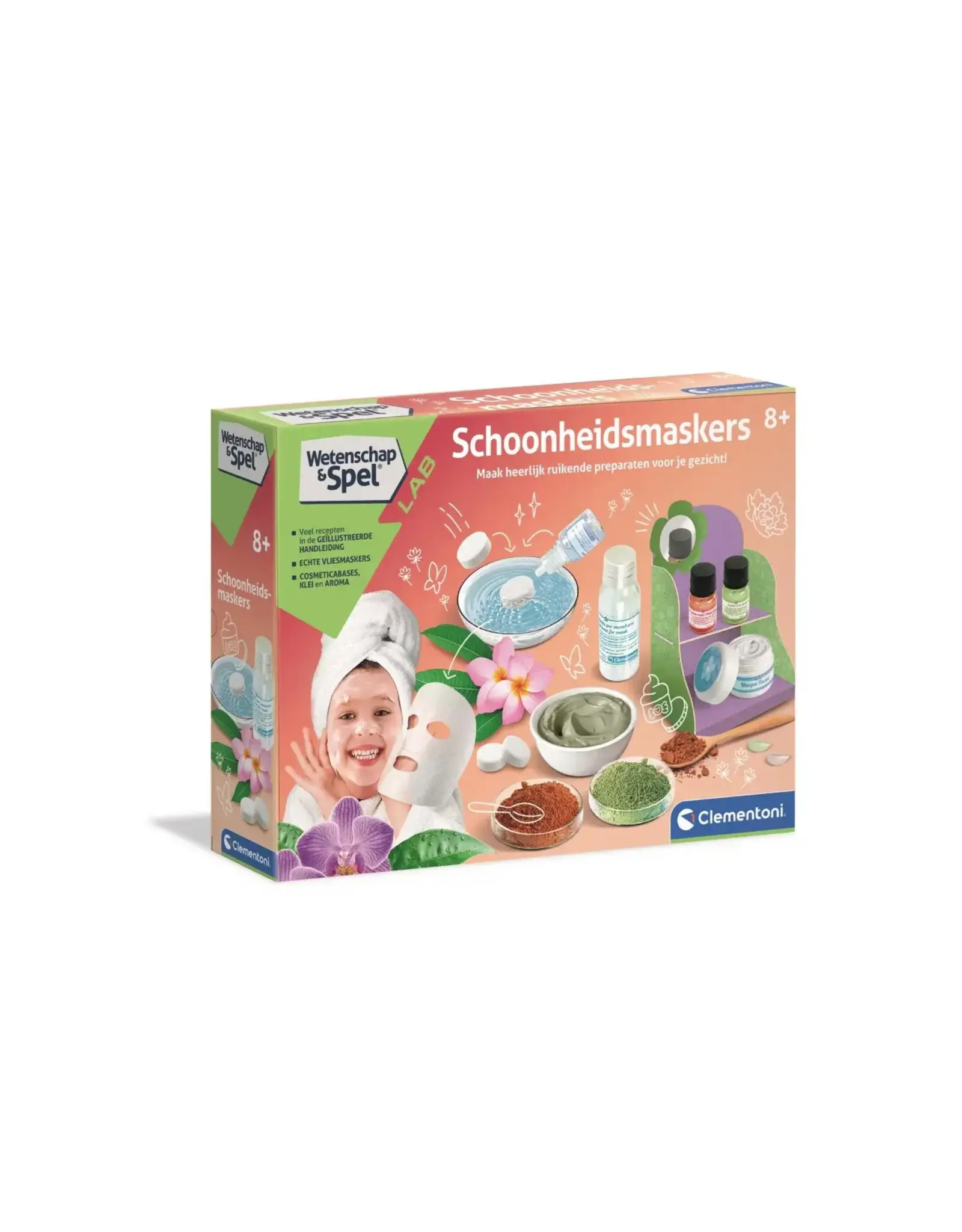 CLEMENTONI Wetenschap & Spel - Schoonheidsmaskers