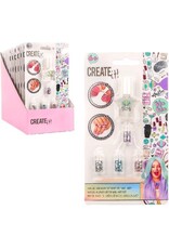 CREATE IT Create It! Versierset Nail Art Meisjes 6-delig