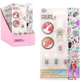 CREATE IT Create It! Versierset Nail Art Meisjes 6-delig