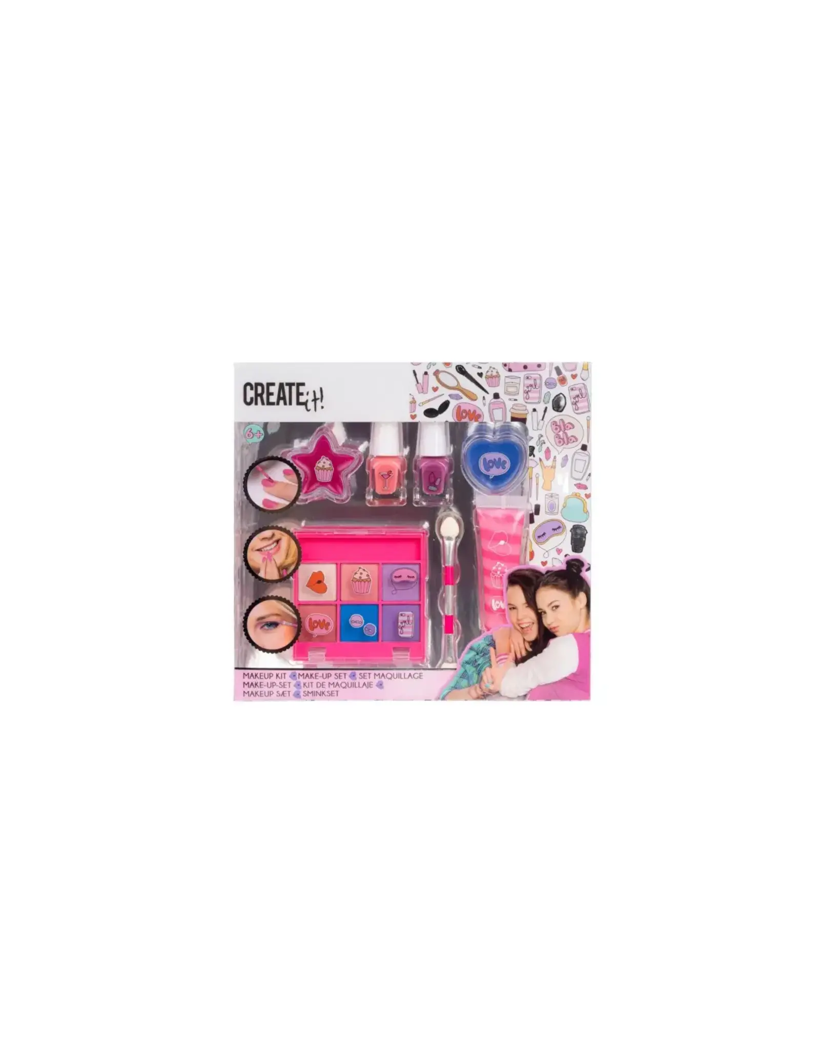 CREATE IT Create it! Make-up set Roze Lila