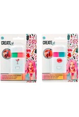 CREATE IT Create It Haarkrijt 2 Stuks Assorti/ Create it! Beauty Haarkrijt Duocolor