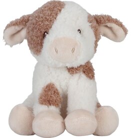 LITTLE DUTCH Little Dutch Little Farm knuffel koe - 17 cm