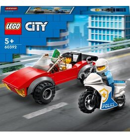 LEGO LEGO City Achtervolging auto op politiemotor Set - 60392