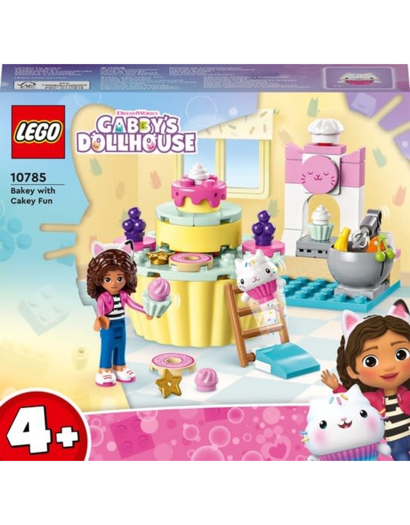 LEGO LEGO Gabby's Dollhouse Bakken met Cakey - 10785