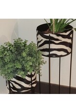 House of Jungle House of jungle plantenbak dierenprint 19x50CM Zebra