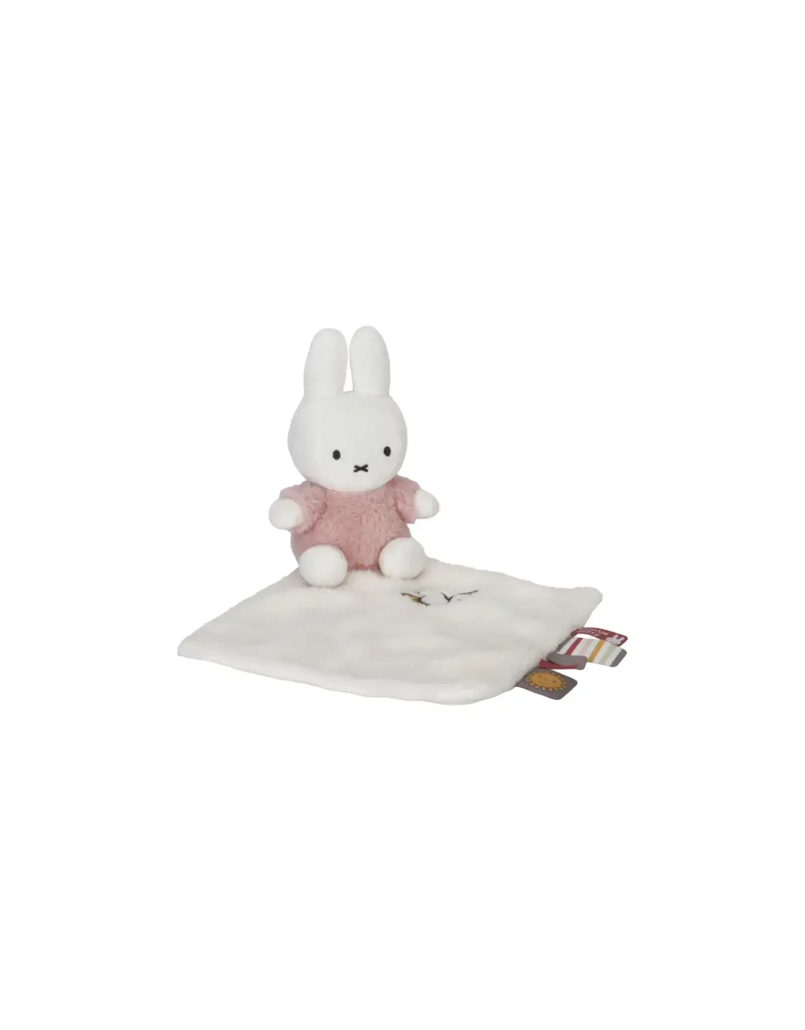 NIJNTJE Nijntje Miffy Fluffy Knuffeldoekje roze