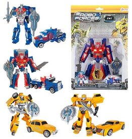 TOI TOYS Toi Toys Roboforces veranderrobot auto/vrachtwagen 21x30cm