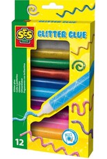 Ses SES Glitterlijm Tubes, 12st.