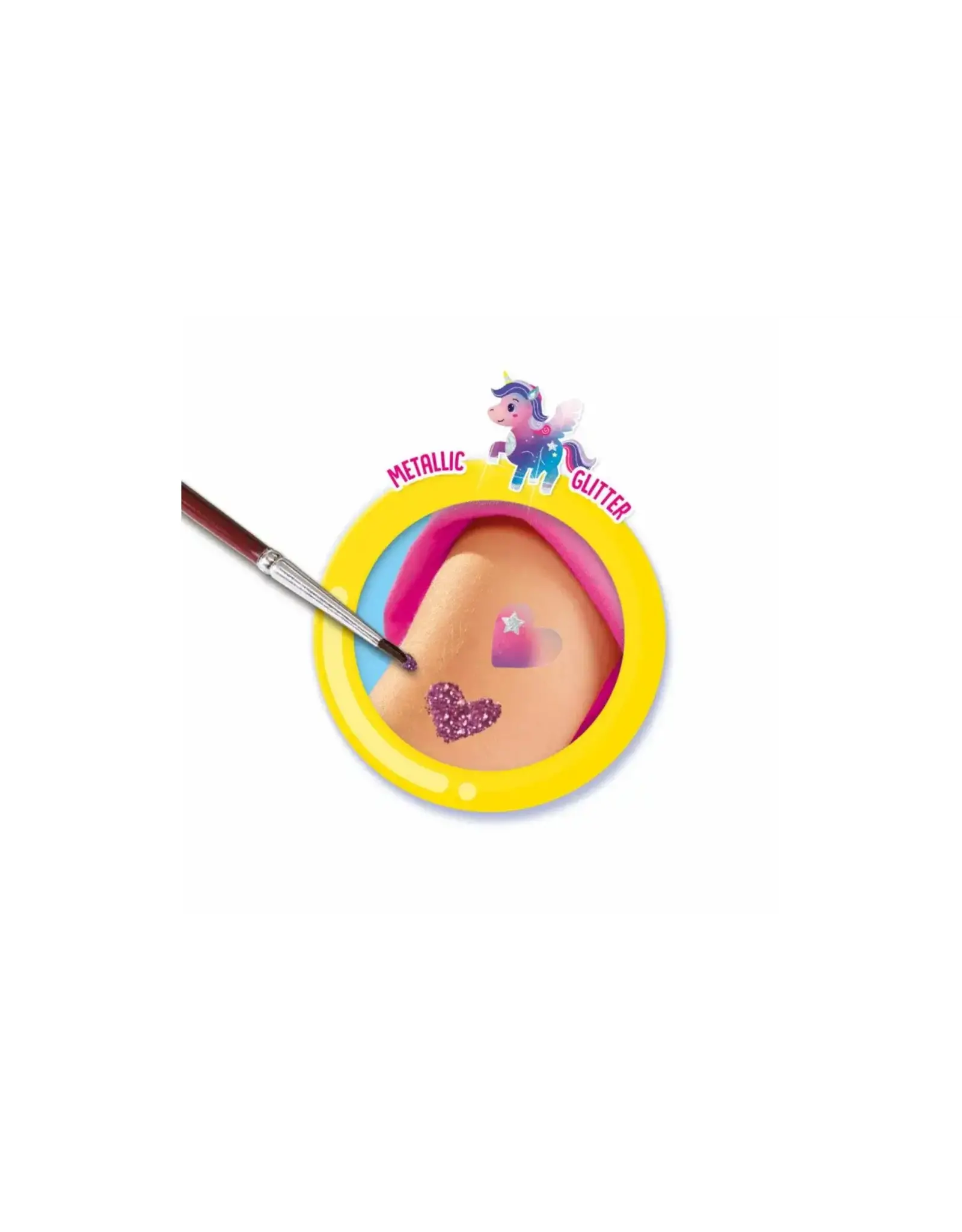 Ses SES unicorn galaxy tattoos