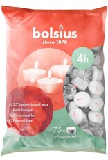 BOLSIUS Bolsius Theelicht Wit 4 uur