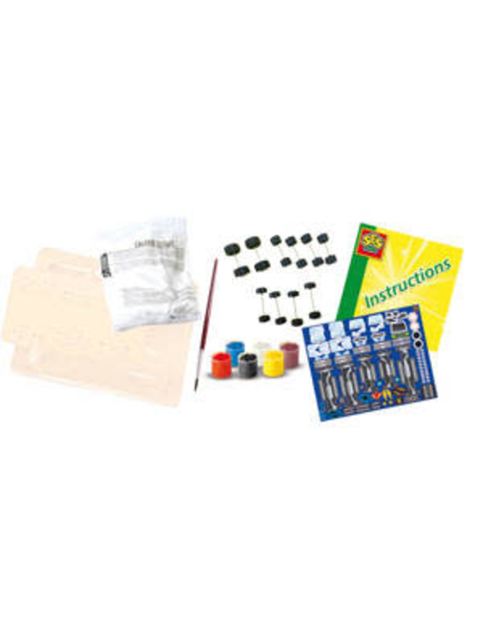 Ses SES gieten en schilderen - auto's