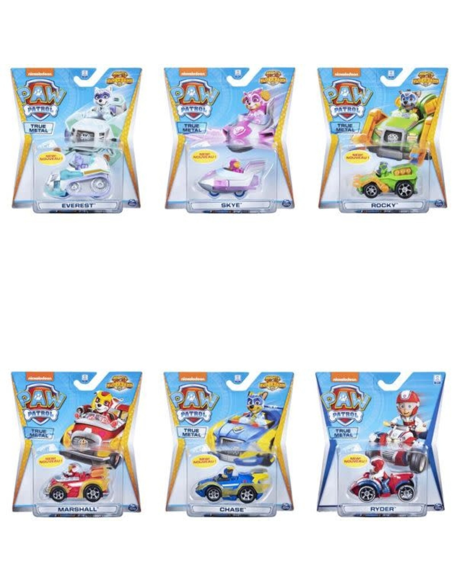 paw patrol PAW PATROL DIE-CAST VEHICLES ASSORT