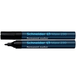 schneider Permanent marker Schneider Maxx 230 1.5-3mm zwart
