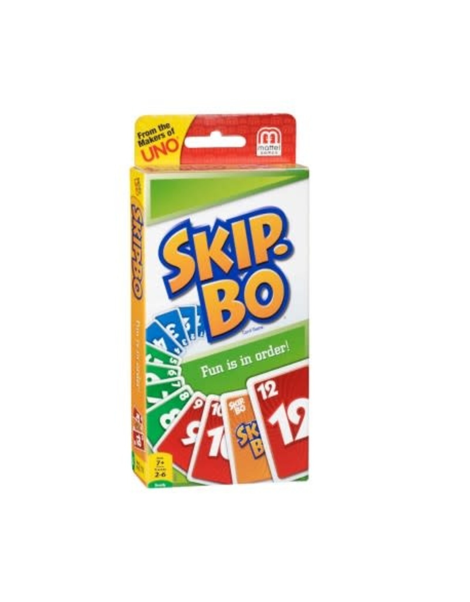 MATTEL KAARTSPEL,SKIP BO, MATTEL.